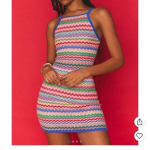 Never worn super cute dress. Kristen cut out dress! Show me your mumu